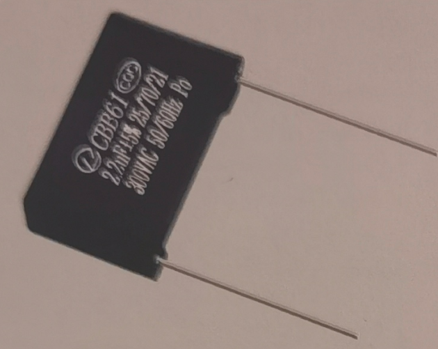 CBB61 金属化聚丙烯膜交流电动机电容器